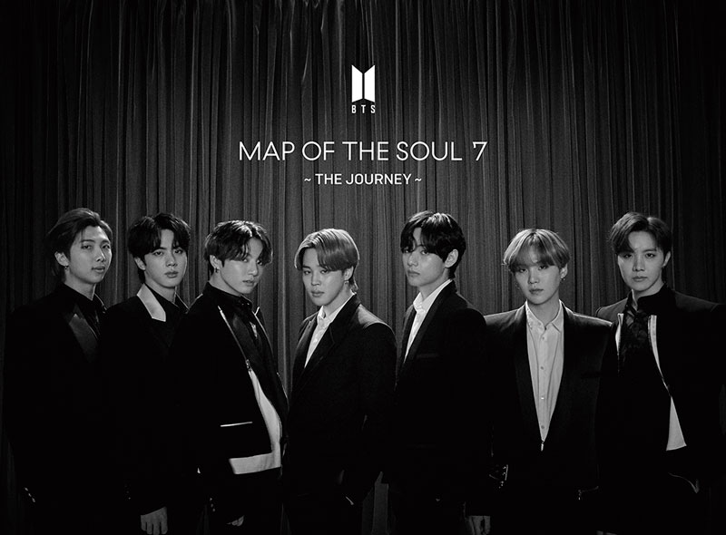 Bts 2年3ヶ月ぶりとなる日本4thアルバム Map Of The Soul 7 The Journey 韓国 アジア