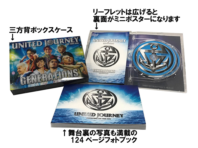 GENERATIONS 初の単独ドームツアーが DVD・ブルーレイに