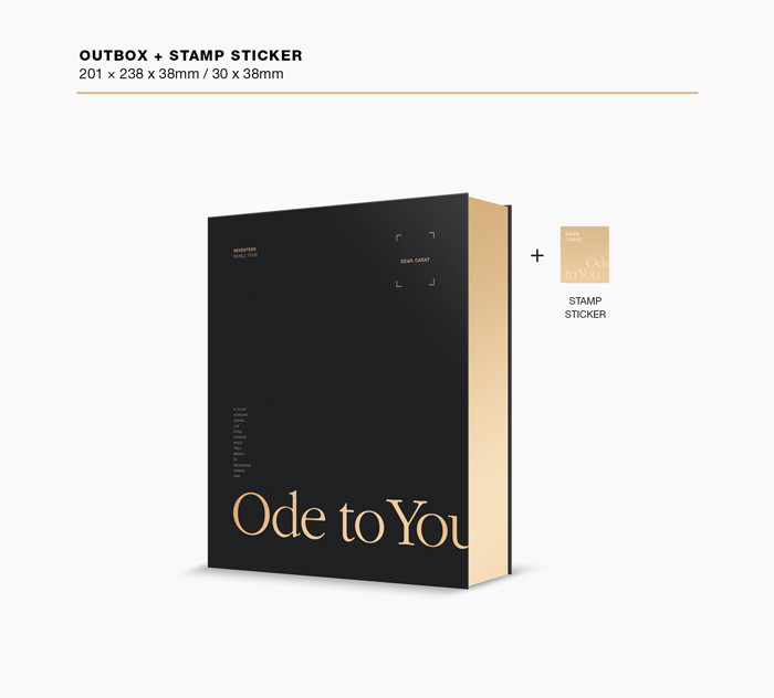 seventeen ode to you dvd