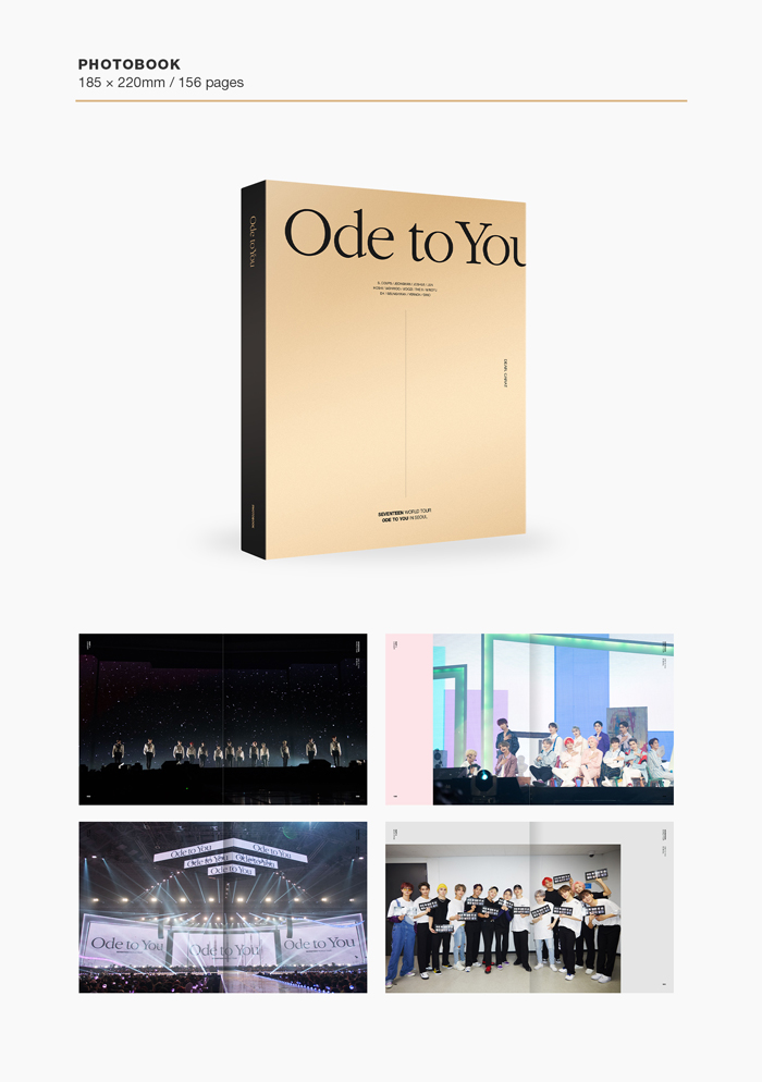 SEVENTEEN Ode to you in Seoul DVD
