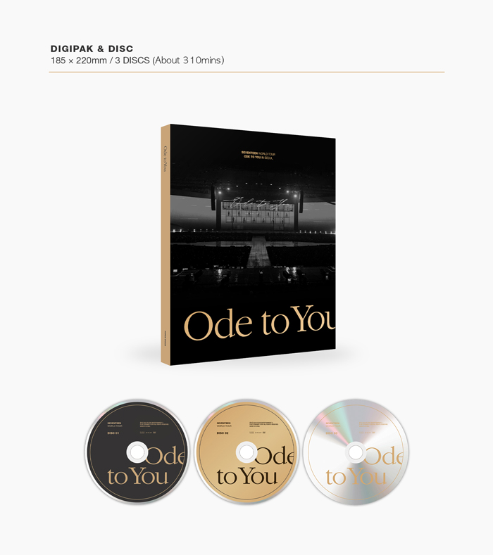 SEVENTEEN Ode to you in Seoul DVD