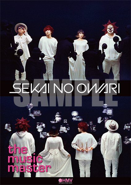 Sekai No Owari ニューアルバム Eye Lip 特典はステッカー 19年2月27日 2枚同時リリース ジャパニーズポップス