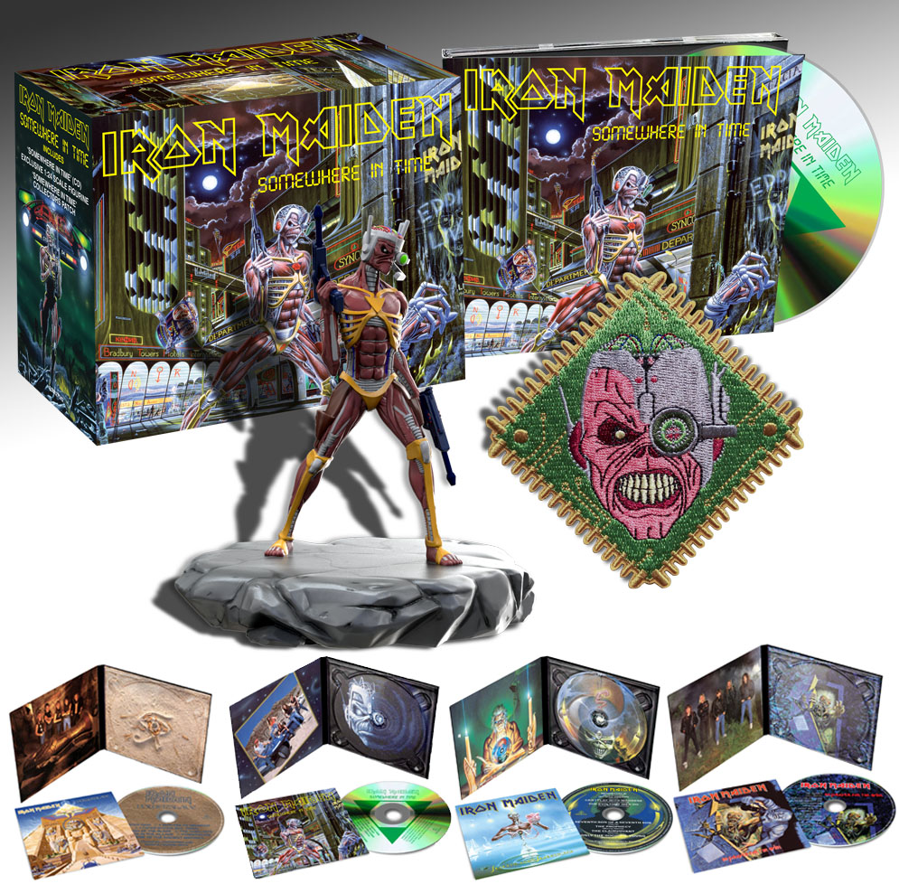 IRON MAIDEN『THE STUDIO COLLECTION』シリーズ 第2弾発売決定！|ロック