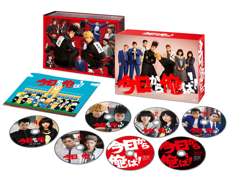 4月24日発売ドラマ『今日から俺は！！』Blu-ray  DVD-BOXの特典内容が決定|国内TV