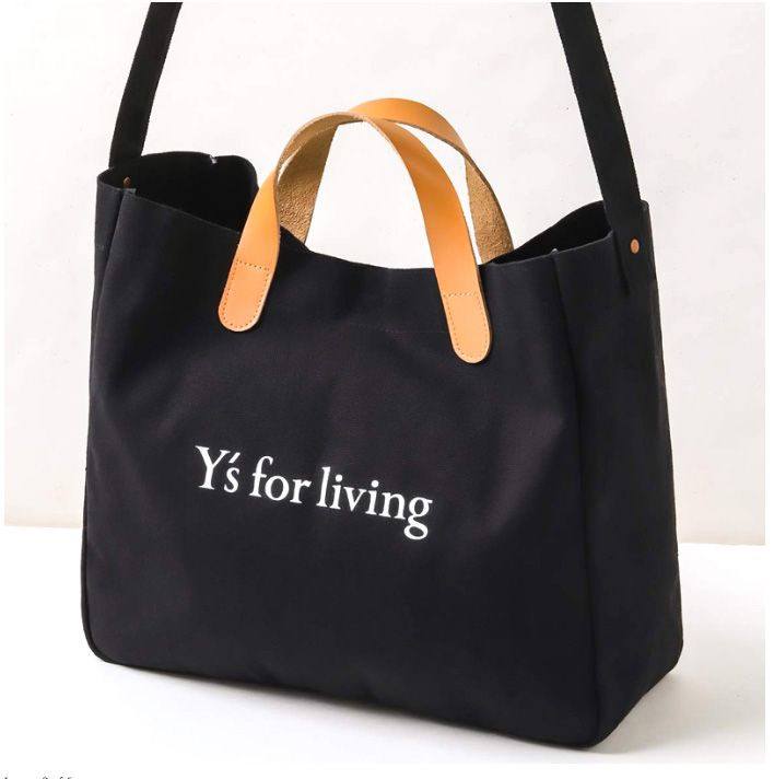 【ブランドムック本】Y's for living(ワイズフォーリビング) ユニセックスで持てる上質なトートバッグ誕生|実用・ホビー