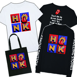 ローリング・ストーンズ関連グッズが最新ベストアルバム「HONK」に 