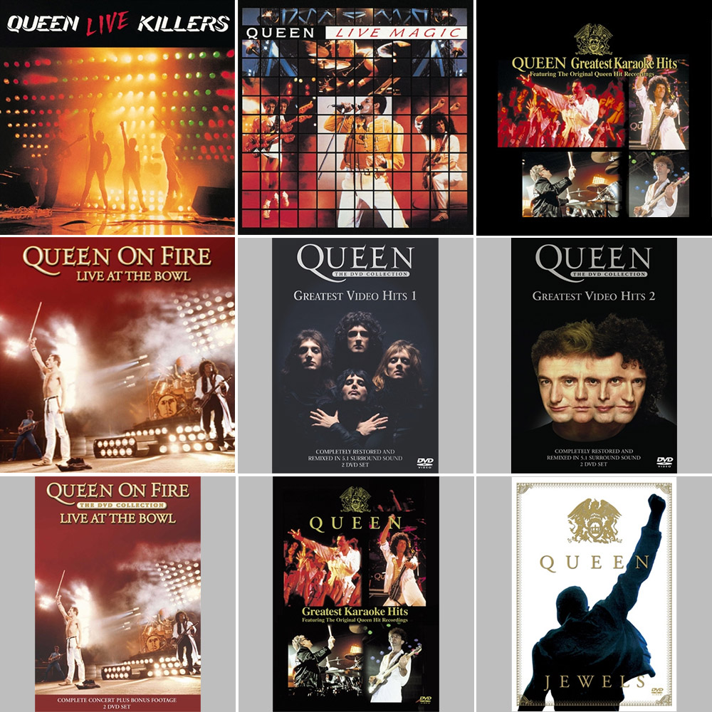 Queen DVD・CD・BluRayなど-