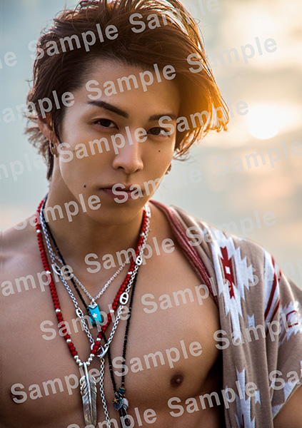 Loppi・HMV限定特典：オリジナルトレカ》フォト＆ワード集『RIKU365