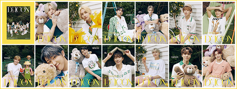 SEVENTEEN　セブンティーン　セブチ　Dicon 雑誌