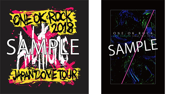 ONE OK ROCK ライブDVD・ブルーレイ 2作品 特典はステッカー！2019年8
