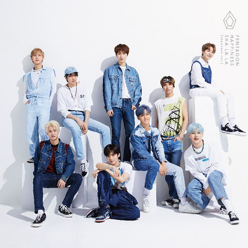 Pentagon 全曲メンバーセルフプロデュースによるjapan 2nd Single Happiness Sha La La 8月21日発売 先着特典ポスターあり 韓国 アジア