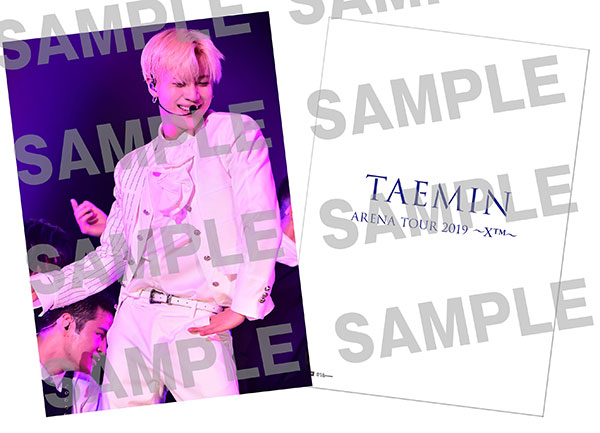 【国内配送】 ポスター付★テミン 2019～X初回限定盤 TOUR ARENA TAEMIN ミュージック