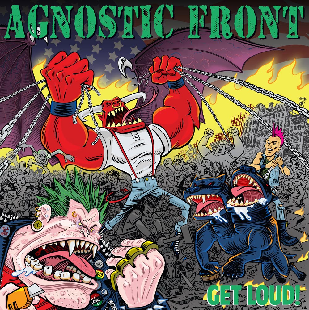 寒さいつまで? AGNOSTIC FRONT/THE BEST アナログレコード