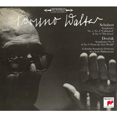 ワルター／シューベルト、ドヴォルザーク：交響曲集（3SACD＋1CD