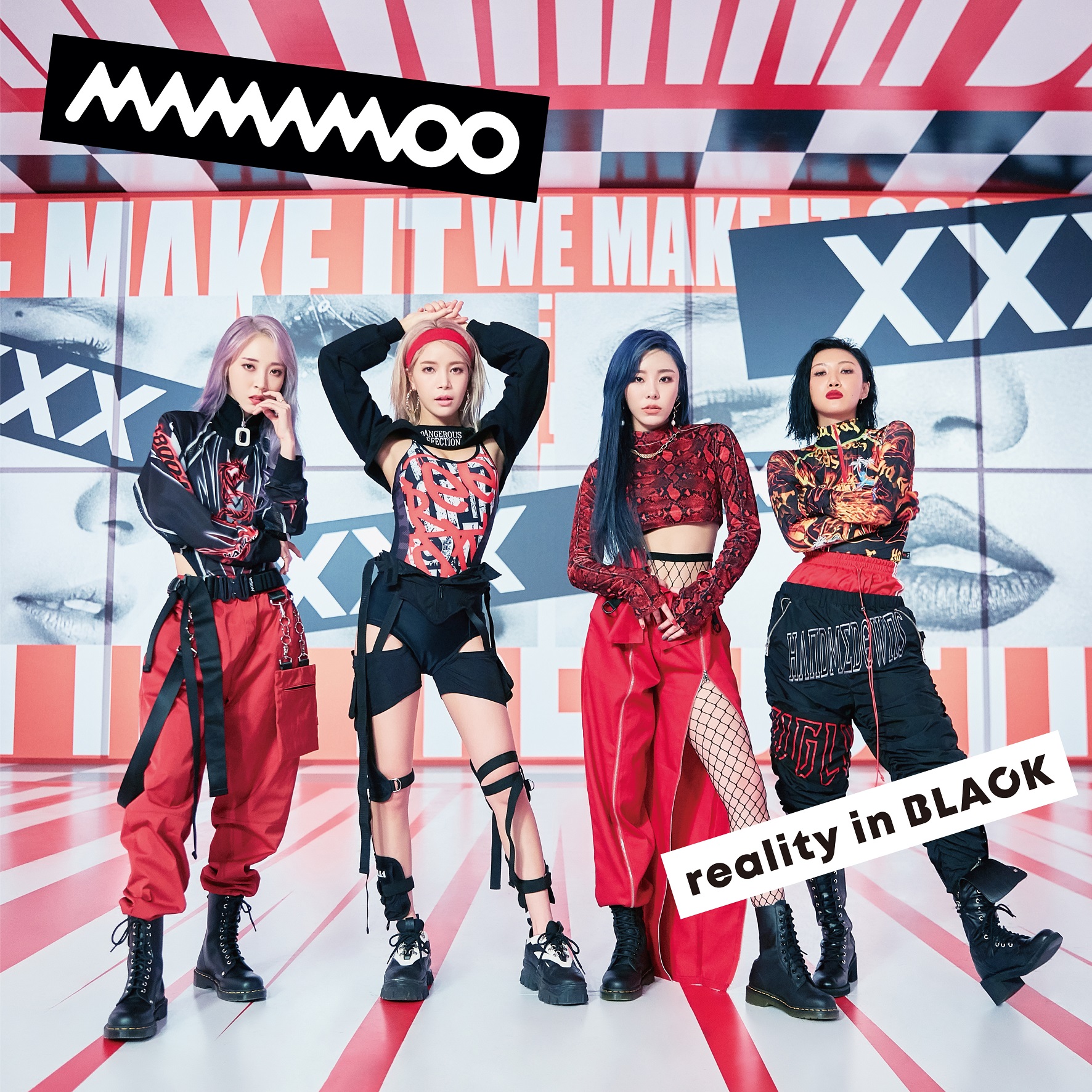 MAMAMOO 日本2ndフルアルバム『reality in BLACK-Japanese Edition 