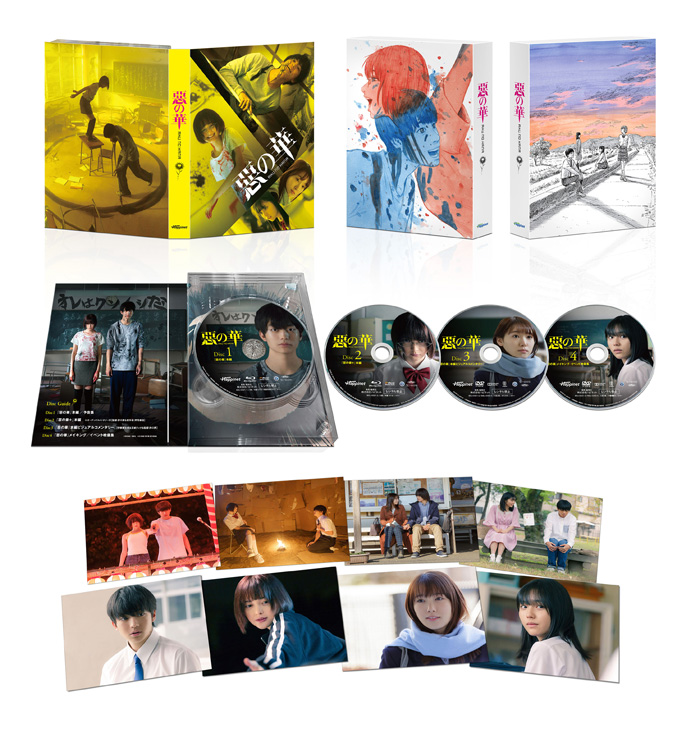 映画『惡の華』Blu-ray＆DVD 2020年3月3日発売【HMVオリジナル特典】【先着購入者特典】あり|邦画