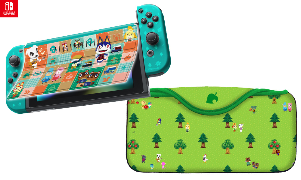 最新作『あつまれ どうぶつの森』に合わせて、Nintendo Switch用カバーや収納ポーチが発売。|ゲーム