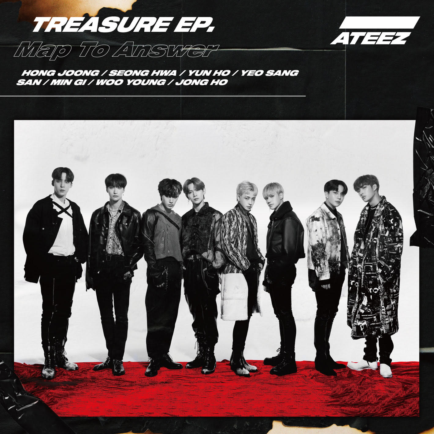 ATEEZ 1st mini ALBUM『TREASURE EP. Map To Answer』2月12日発売《HMV ...