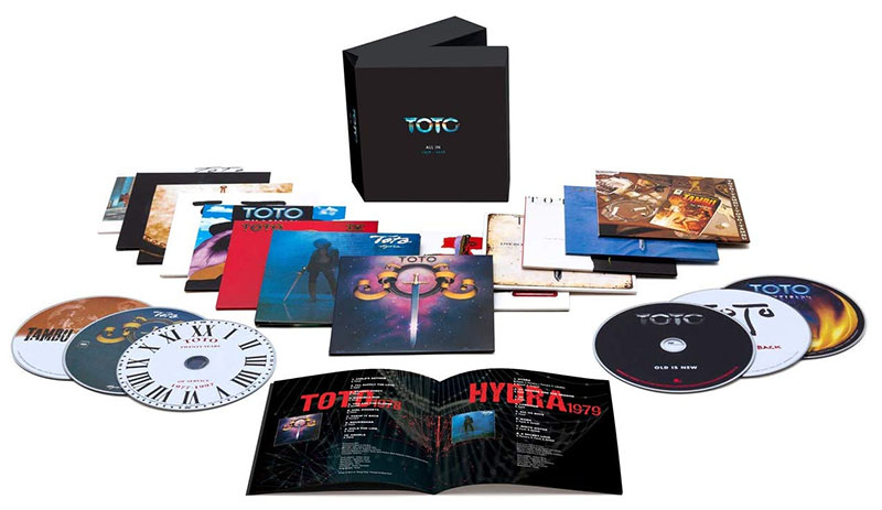 再入荷】TOTO 40周年記念CD13枚組ボックス『All In: The CDs』 新曲を ...