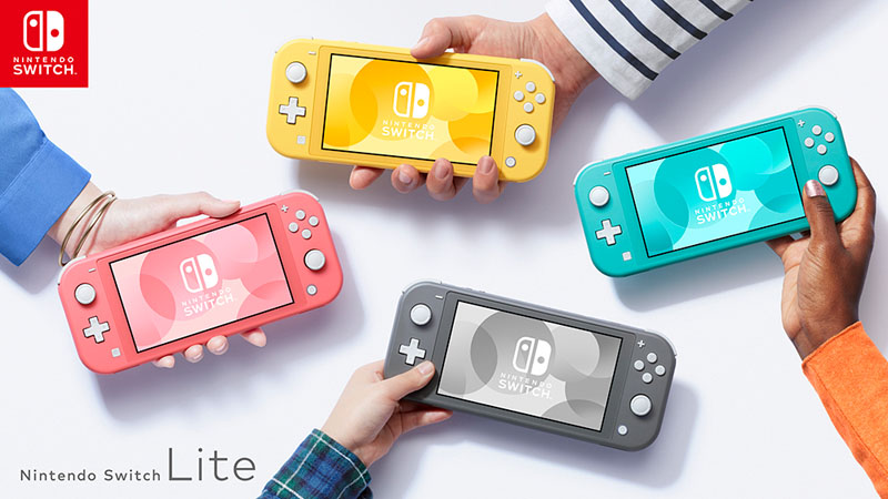 Nintendo Switch ニンテンドースイッチライト コーラルピンク pn