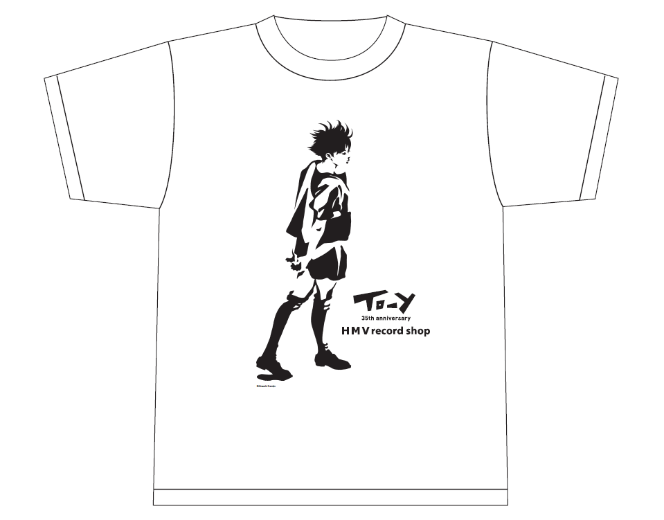 名作コミック『TO-Y』の上條淳士先生オリジナルTシャツ＆SLIPMAT数量