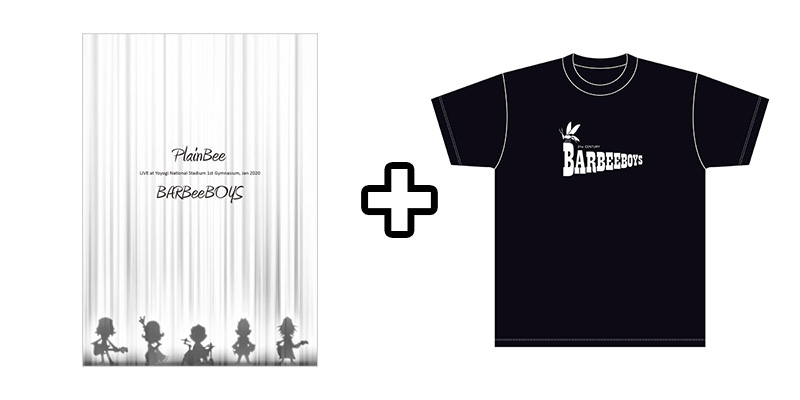 Loppi・HMV限定】BARBEE BOYS ブルーレイ・DVD『PlainBee』Tシャツ付も 