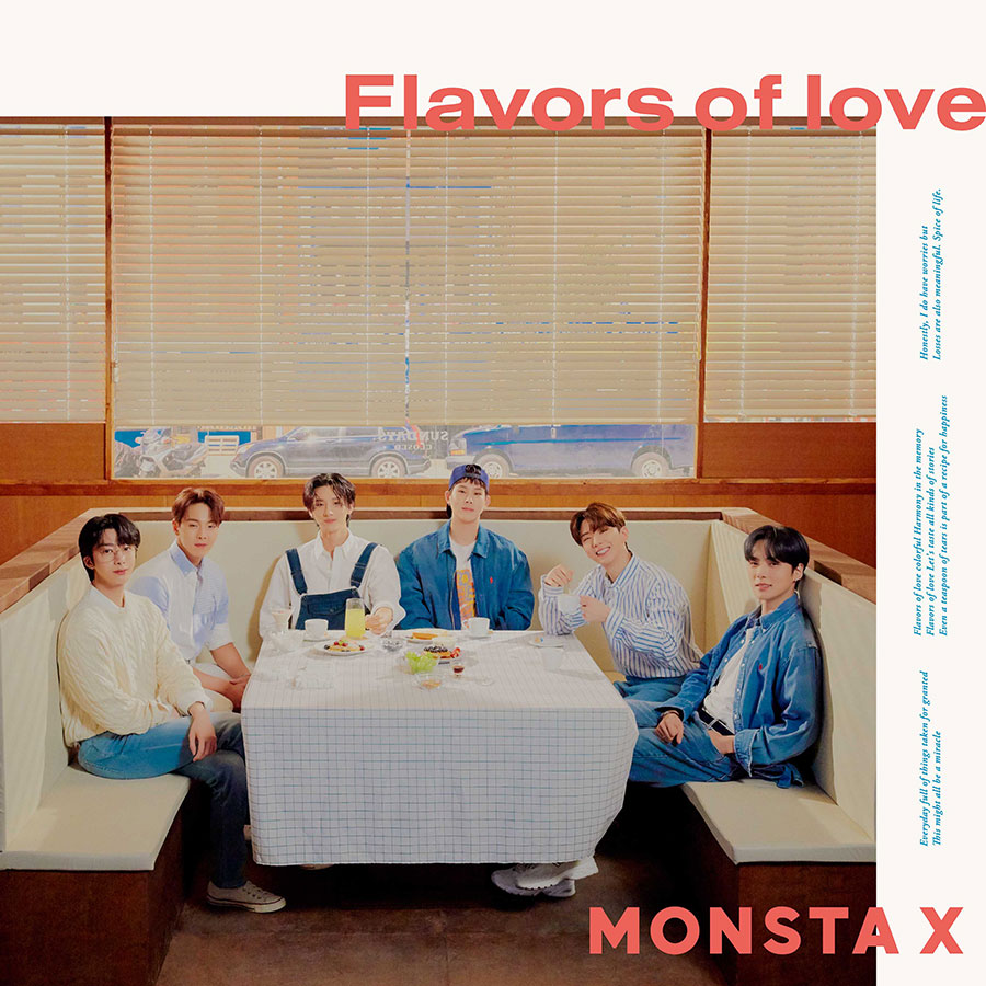 MONSTA X 日本3rdアルバム『Flavors of love』5月5日リリース《HMV限定