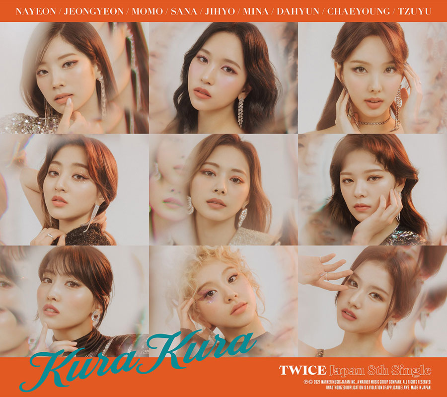 Twice Japan 8th Single Kura Kura 5月12日発売 韓国 アジア