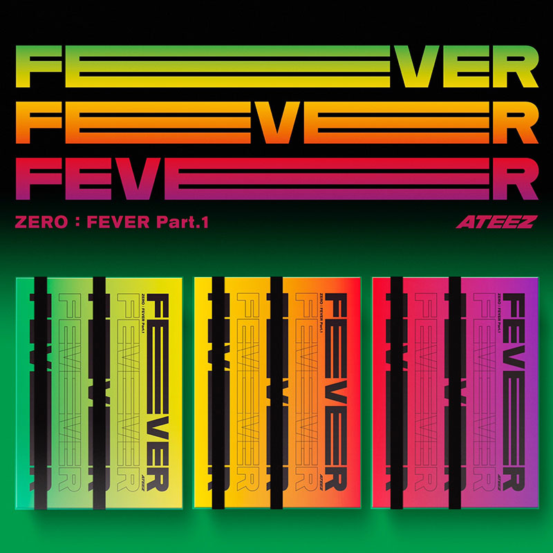 ATEEZ ニューアルバム『ZERO: FEVER Part.1』日本限定特典付き輸入盤 