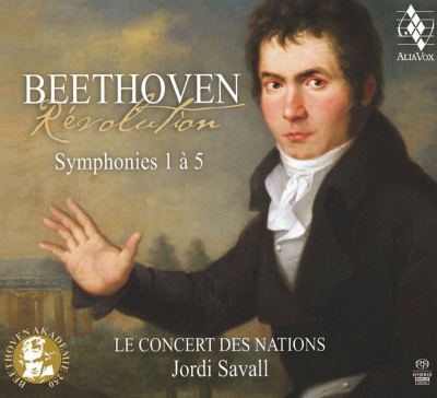 ベートーヴェン: 交響曲全集6枚セットサヴァール SACD ハイブリッド 発売】サヴァール／ベートーヴェン：交響曲第1～5番（3SACD）|クラシック
