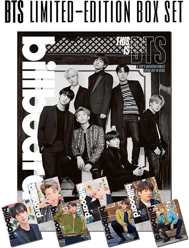 BTS表紙 幻の8冊BOXセット『billboard BTS limited-edition box』HMV 