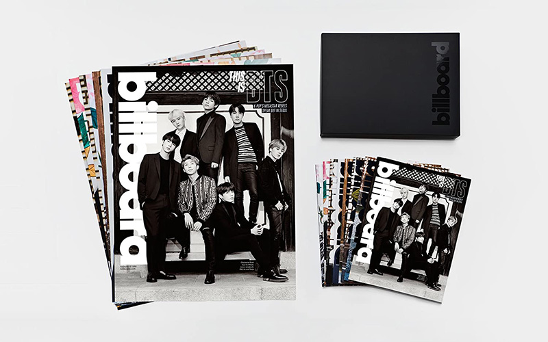 BTS表紙 幻の8冊BOX『billboard BTS limited-edition box』HMVでも取り扱い開始！|アート・エンタメ 