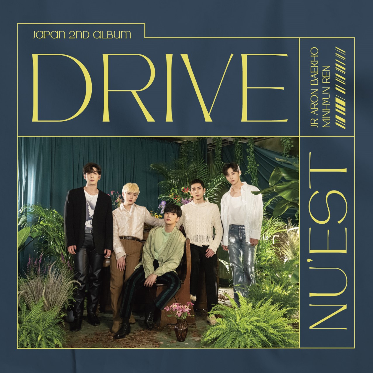 NU'EST 約5年ぶりとなる日本オリジナルアルバム『DRIVE』|K-POP・アジア