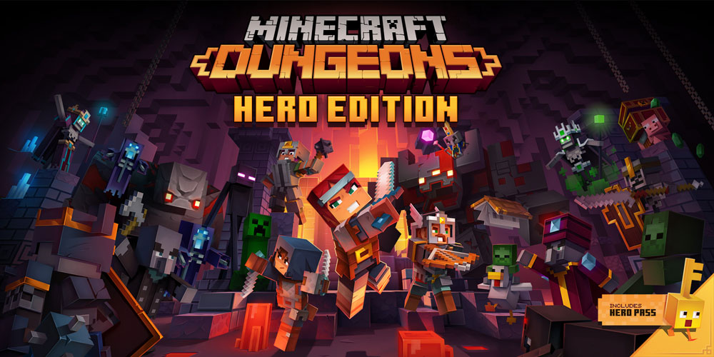 Minecraft シリーズ新作はアクションアドベンチャー Minecraft Dungeons パッケージ版が発売 ゲーム