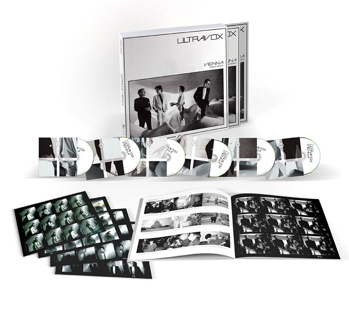 ウルトラヴォックス『Vienna』発売40周年記念5CD＋DVDデラックスエディション  スティーヴン・ウィルソンによる新規ステレオミックスや5.1サラウンドサウンドミックスなどを収録|ロック