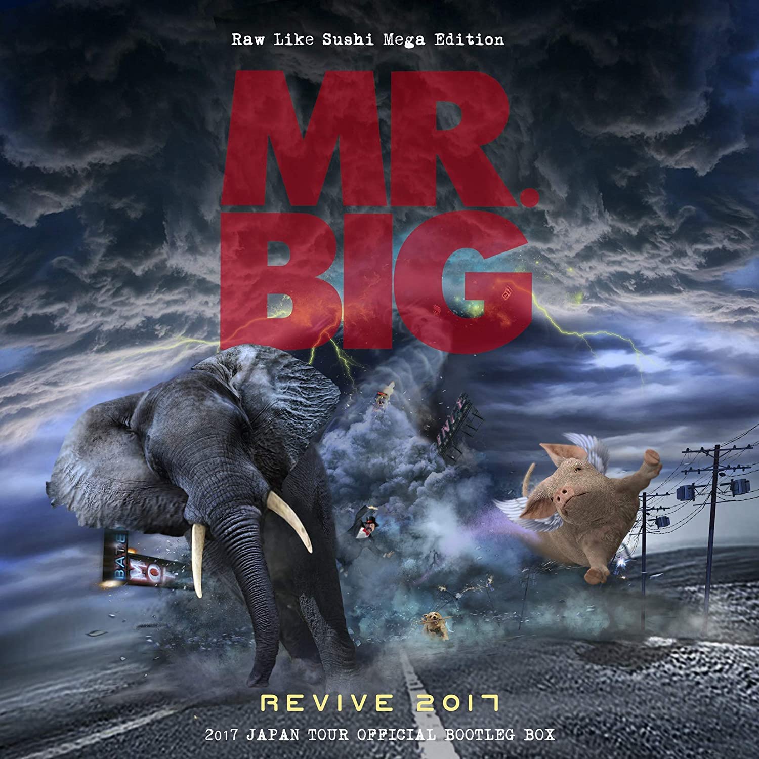 MR.BIG の2017年ジャパンツアー9公演をCD18枚に収録した限定ボックス