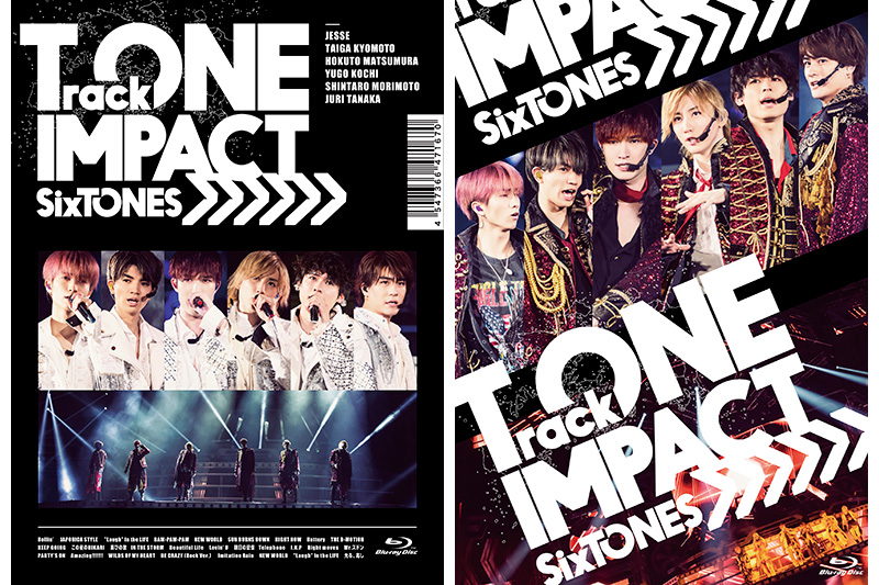 SixTONES DVD・ブルーレイ 『TrackONE -IMPACT-』2020年10月14日発売