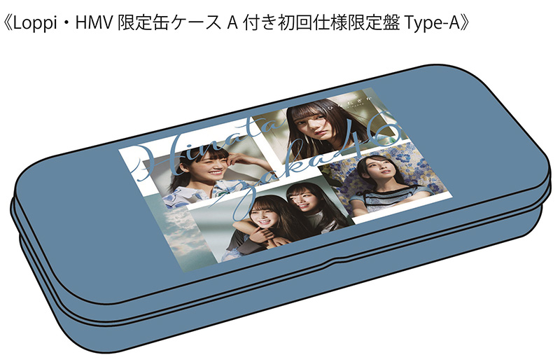日向坂46 1stアルバム 『ひなたざか』 Loppi・HMV限定セットは「缶 