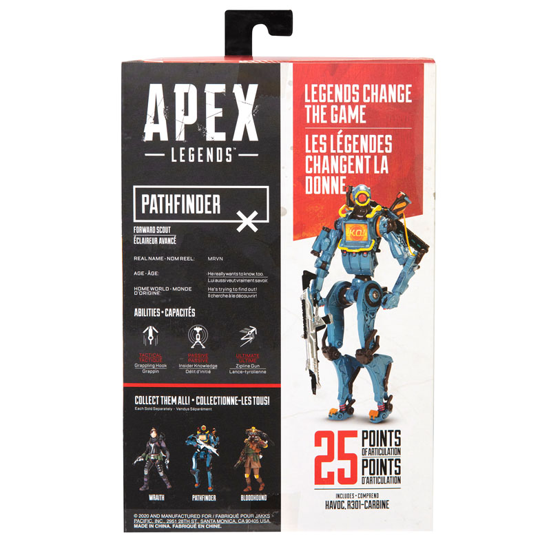 APEX LEGENDS』のフィギュアが登場！レイス、パスファインダー
