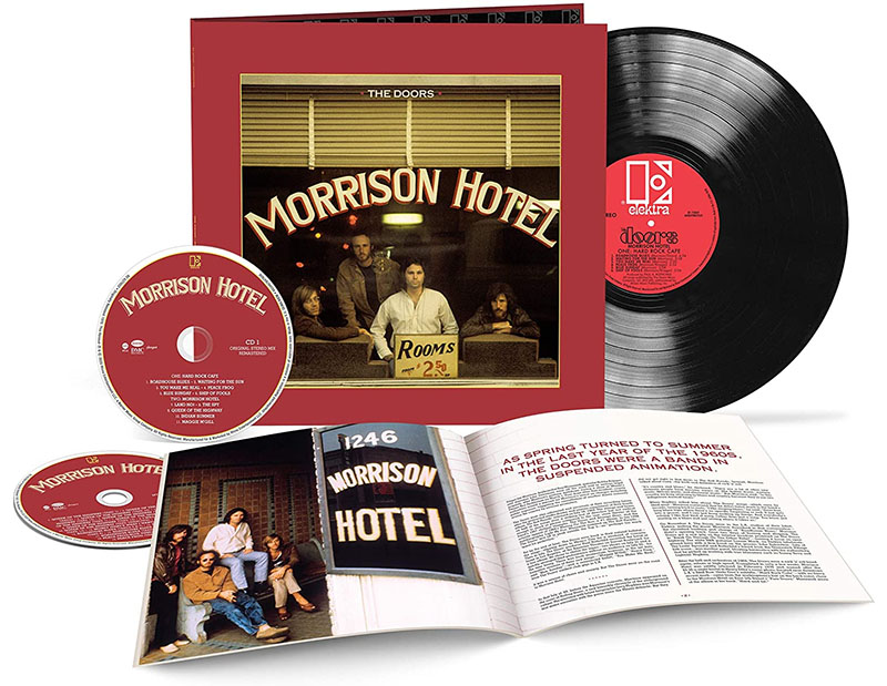 ドアーズ 後期の傑作『Morrison Hotel』50周年記念デラックス盤  レコーディングセッションの全貌を明らかにするアウトテイクをたっぷり収録|ロック