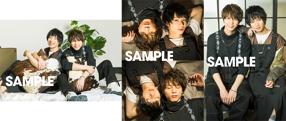 植田圭輔×北村諒 絵柄3種から選べるHMV限定特典「ポストカード」付き