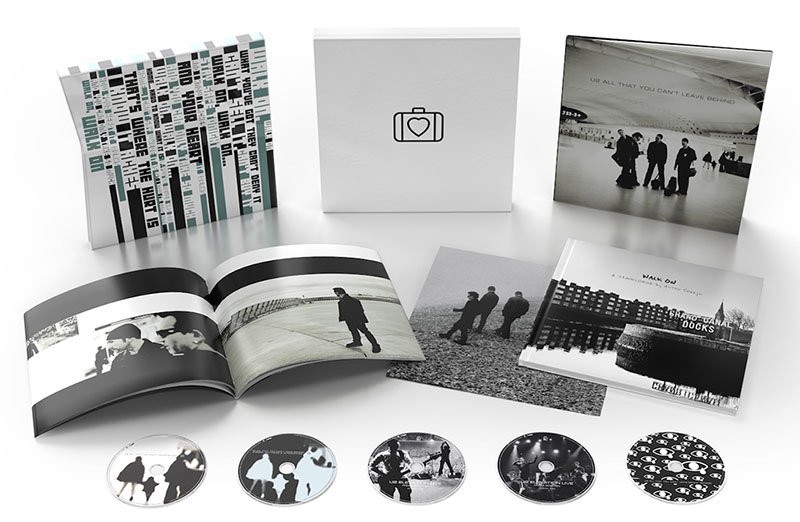 U2 All That You Can T Leave Behind 発売周年記念 最新リマスター 5cdスーパーデラックスボックス 01年ボストンライヴ音源 初cd化音源 未発表リミックスなどを追加 ロック