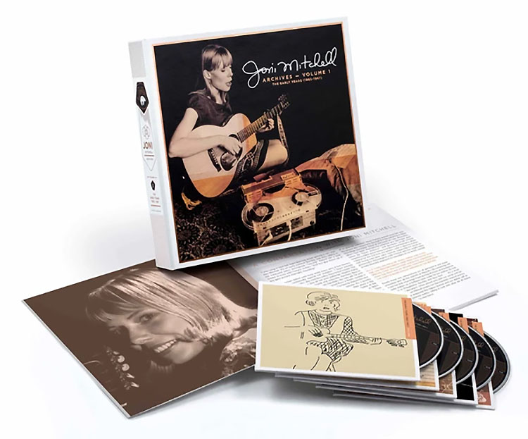 ジョニ・ミッチェル 未発表の貴重音源を多数収録したアーカイヴシリーズ第1弾『Joni Mitchell Archives: Vol.1 The  Early Years 1963 - 1967』|ロック