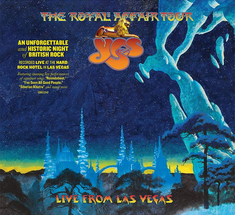 イエスの最新ライヴアルバム『Royal Affair Tour - Live In Las Vegas