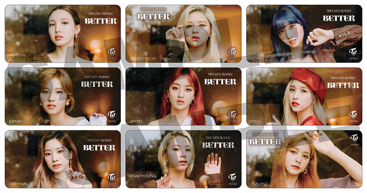 TWICE JAPAN 7th SINGLE『BETTER』11月18日発売！《HMV限定特典あり 