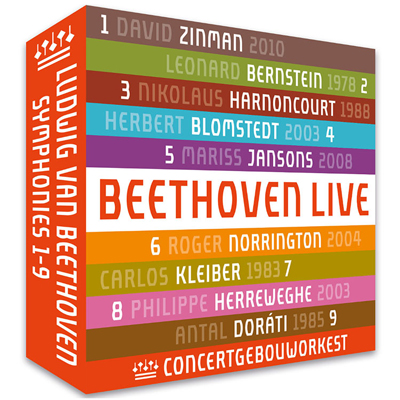 クライバーの7番も収録！RCO／ベートーヴェン：交響曲全集（5CD 
