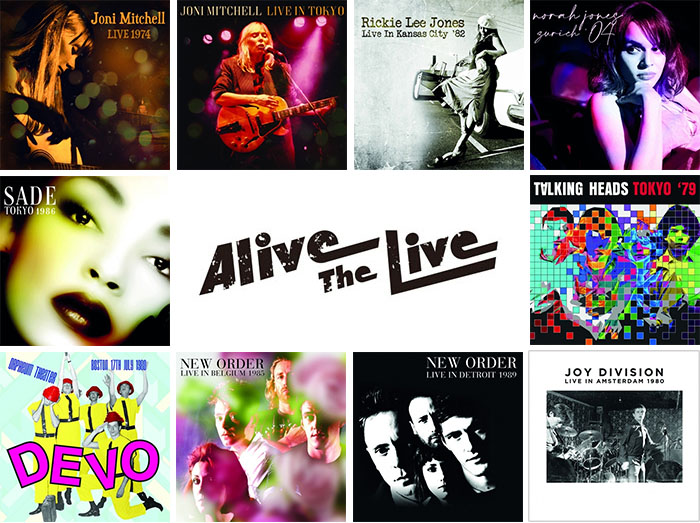 Alive The Liveシリーズ 10月発売にジョニ・ミッチェル、リッキー