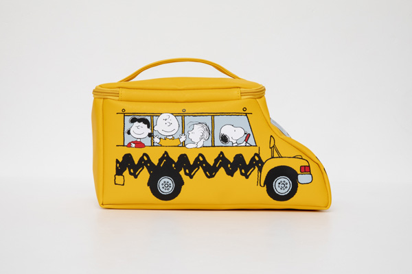 ローソン Hmv限定 Snoopy Bigピクニックバッグ スクールバス型マルチポーチ 実用 ホビー