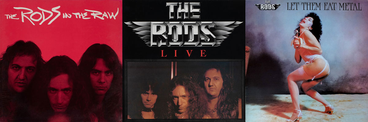 ◾️貴重盤/ラジオ放送用マスターディスク3LP/カントリーロック名盤■ THE THE RODS 3タイトル、リマスター再発！|ロック