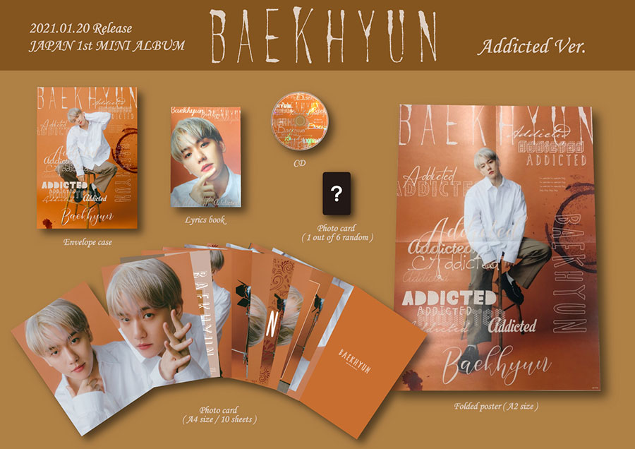 BAEKHYUN (EXO) 待望の日本初1stミニアルバム『BAEKHYUN』2021年1月20